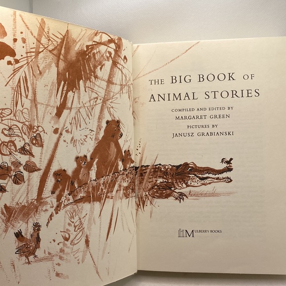 The Big Book of Animal Stories by Margaret Green Hardcover Children’s Book - Picture 8 of 16